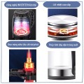 Ấm đun nước siêu tốc thủy tinh công suất 1500W cao cấp
