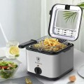 Nồi chiên ngập dầu sâu lòng mini 2.5L đa năng