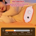 Đai chườm nóng massage giảm đau bụng kinh cho bạn gái