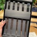 Set 5 đôi đũa chống trơn trượt kèm hộp cao cấp