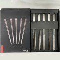 Set 5 đôi đũa chống trơn trượt kèm hộp cao cấp