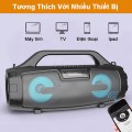 Loa karaoke cầm tay bluetooth tặng mic hát đi kèm