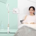 Giá đỡ điện thoại, máy tính bảng kẹp đầu giường điều chỉnh linh hoạt