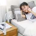 Giá đỡ điện thoại, máy tính bảng kẹp đầu giường điều chỉnh linh hoạt