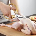 Kéo cắt gà, kéo cắt đồ ăn đa năng lưỡi thép cao cấp