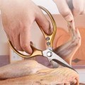 Kéo cắt gà, kéo cắt đồ ăn đa năng lưỡi thép cao cấp