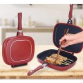 Chảo chống dính 2 mặt tay cầm cách nhiệt chống cháy