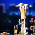 Tháp đựng bia vân đế lúa mạch tích hợp đèn led 7 màu
