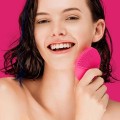 Máy rửa mặt silicon dịu nhẹ làm sạch da