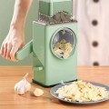 Máy thái rau củ quả dạng xoay đa năng 3 lưỡi kép 