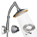 Bộ vòi hoa sen tăng áp mặt tròn loại to 15cm tiết kiệm nước, Vòi hoa sen không dây
