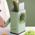 Máy thái rau củ quả dạng xoay đa năng 3 lưỡi kép 