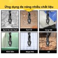 Bộ 5 mũi khoan thiết kế chân lục giác 4 cạnh siêu tiện lợi
