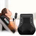Gối massage hồng ngoại thư giãn cổ, vai, gáy 16 bi dùng cho gia đình và trên ô tô