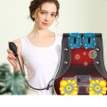 Gối massage hồng ngoại thư giãn cổ, vai, gáy 16 bi dùng cho gia đình và trên ô tô