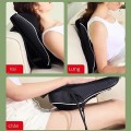 Gối massage hồng ngoại thư giãn cổ, vai, gáy 16 bi dùng cho gia đình và trên ô tô