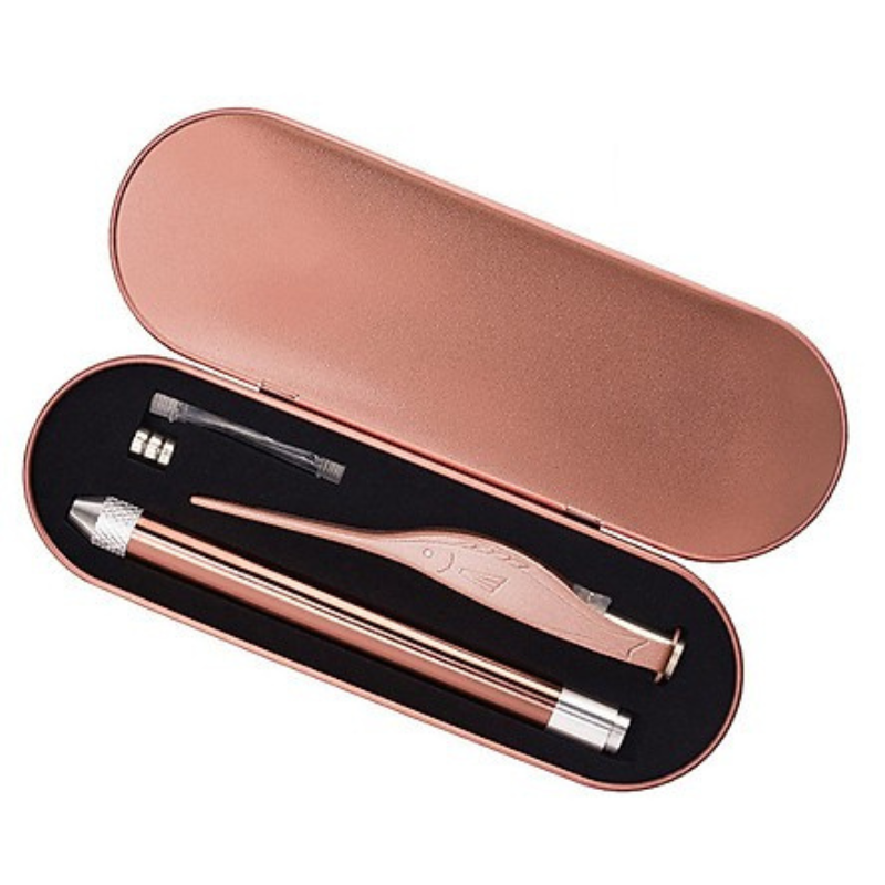 Set dụng cụ lấy ráy tai có đèn Led kèm hộp