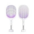 Vợt bắt muỗi cầm tay 3 trong 1 có đèn tiện lợi kiêm sạc