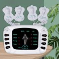 Máy massage xung điện 8 chế độ linh hoạt kèm 6 miếng dán, Máy massage + 8 miếng dán