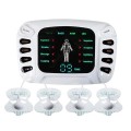 Máy massage xung điện 8 chế độ linh hoạt kèm 6 miếng dán, Máy massage + 8 miếng dán