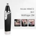Máy tỉa lông mũi KM– 6512 hiệu quả, nhỏ gọn và tiện lợi
