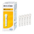 Que lấy máu thử đường huyết hộp 25 que Accu Chek Instant