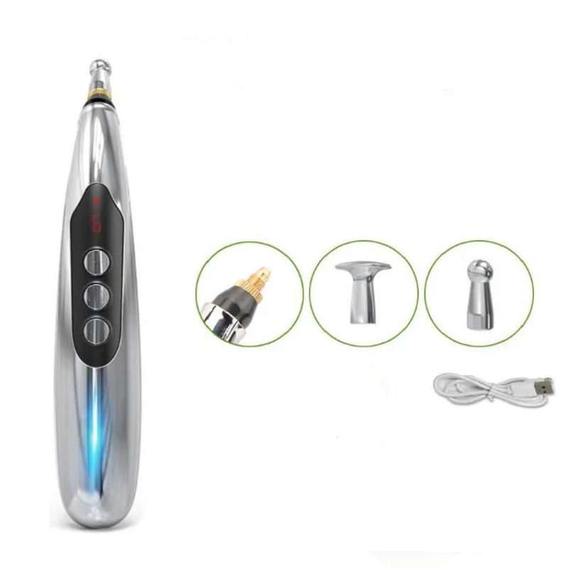 Bút châm cứu, dò huyệt massage 9 mức độ thư giãn