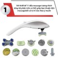 Máy massage toàn thân 11 đầu cầm tay tiện lợi 