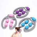 Con lăn massage 5 bánh hỗ trợ thon bắp tay, bắp chân, thư giãn cơ
