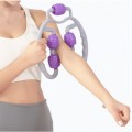 Con lăn massage 5 bánh hỗ trợ thon bắp tay, bắp chân, thư giãn cơ