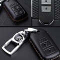 Vỏ bọc da bò chìa khóa oto Honda 2 nút bấm chắc chắn