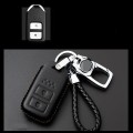 Vỏ bọc da bò chìa khóa oto Honda 2 nút bấm chắc chắn