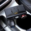 Bộ chia tẩu sạc 3 tẩu kèm 2 cổng USB gập 90 độ tiện lợi
