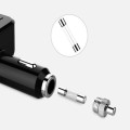 Bộ chia tẩu sạc 3 tẩu kèm 2 cổng USB gập 90 độ tiện lợi