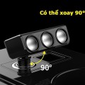 Bộ chia tẩu sạc 3 tẩu kèm 2 cổng USB gập 90 độ tiện lợi