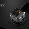 Tẩu sạc cho ô tô, 2 đầu USB nhỏ gọn hiển thị đèn led báo điện áp