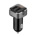 Tẩu sạc cho ô tô, 2 đầu USB nhỏ gọn hiển thị đèn led báo điện áp