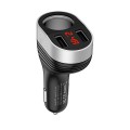 Tẩu sạc ô tô Z29 1 tẩu sạc, 2 cổng USB, màn hình led nhỏ gọn, tiện lợi 