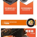 Vỉ nướng chống dính đường kính 24.5cm cao cấp